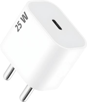 RoarX 25 W PPS 3 A Mobile Charger  (White) at Rs. 439