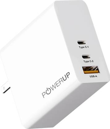 Power Up 65 W GaN 3 A Wall Charger for Mobile