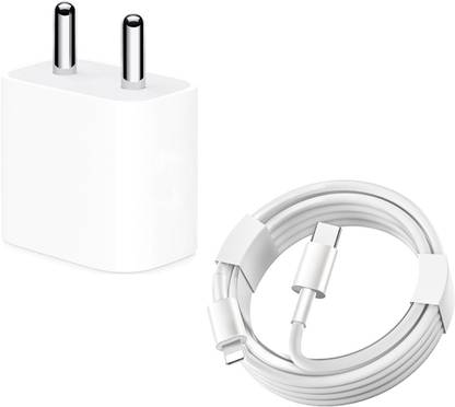 RVAT 20 W PD 3 A Wall Charger for Mobile with Detachable Cable