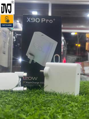 DVJ 120 W Quick Charge Wall Charger for Mobile with Detachable Cable