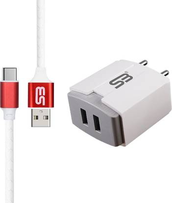 SB 12 W 3.4 A Wall Charger for Mobile with Detachable Cable