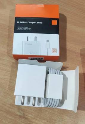 DVJ 22.5 W TurboPower 3.0 Wall Charger for Mobile with Detachable Cable