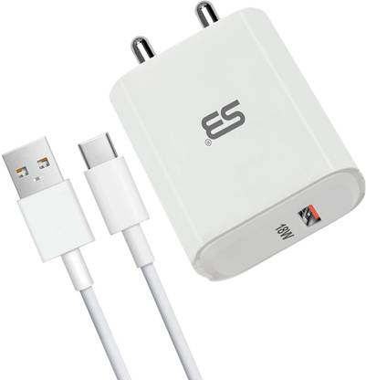 SB 18 W Quick Charge 3.1 A Wall Charger for Mobile with Detachable Cable