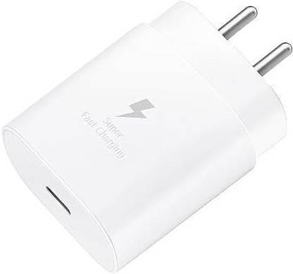 रोरएक्स 25 Watt Type C Super Fast Charger Samsung Galaxy A14 5G Original Super Fast Charger Adapter PD C to C चार्जर