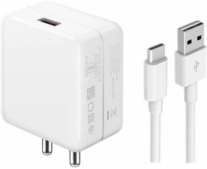 Jics 20 W Qualcomm 3.0 4 A Wall Charger for Mobile with Detachable Cable