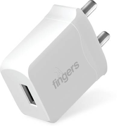 FINGERS 10.5 W Adaptive Charging 2.1 A Single Port Mobile Charger