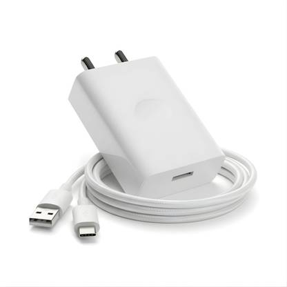 MAK 33 W TurboPower 2.0 4 A Wall Charger for Mobile with Detachable Cable