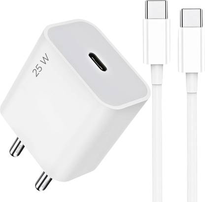 RoarX 25 W Quick Charge 3 A Wall Charger for Mobile with Detachable Cable
