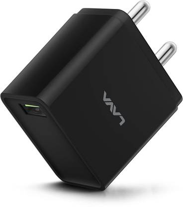 LAVA 18 W Qualcomm 3.0 3 A Wall Charger for Mobile with Detachable Cable