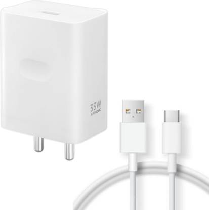 Heatmor 33 W SuperVOOC 3 A Wall Charger for Mobile with Detachable Cable