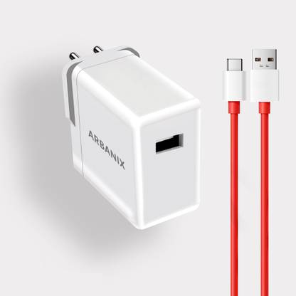 ARBANIX 85 W Supercharge Wall Charger for Mobile with Detachable Cable