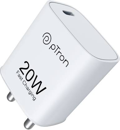 PTron 20 W PD 3 A Wall Charger for Mobile