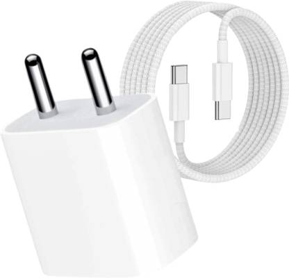 AKCOIZ 20 W PD 2.1 A Wall Charger for Mobile with Detachable Cable