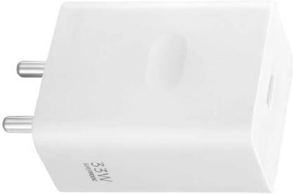 zingzone 33 W SuperVOOC 4 A Wall Charger for Mobile with Detachable Cable