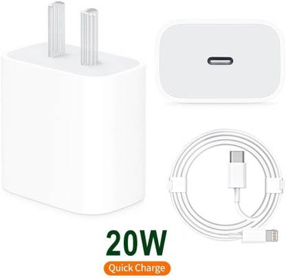 NeroEdge 20 W 3 A Wall Charger for Mobile with Detachable Cable
