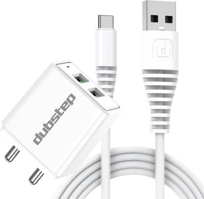 Dubstep 16 W Quick Charge 3.1 A Wall Charger for Mobile with Detachable Cable