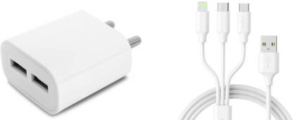 Chias 20 W 3.4 A Wall Charger for Mobile with Detachable Cable