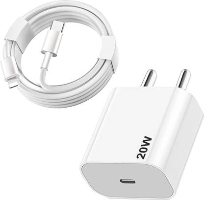 RVAT 20 W PD 3 A Wall Charger for Mobile with Detachable Cable