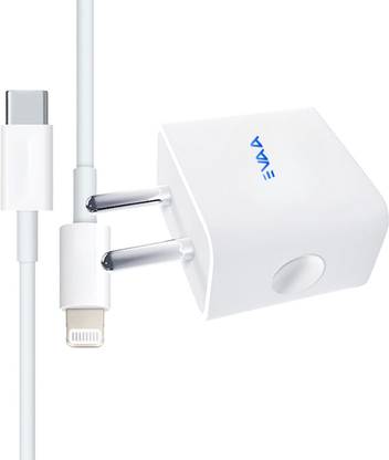EVAAENTERPRISES 20 W PD 3.6 A Wall Charger for Mobile with Detachable Cable