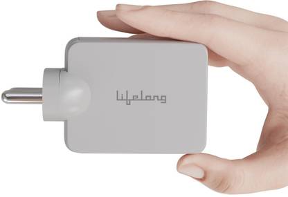 Lifelong 65 W GaN 4 A 3 Port Mobile Charger