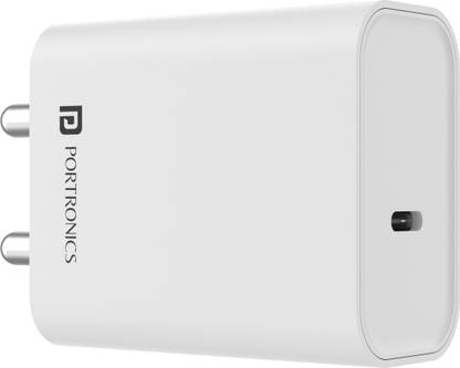 Portronics 25 W PPS 3 A Wall Charger for Mobile