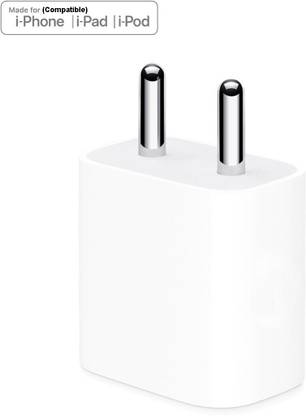 RVAT 20 W Quick Charge 3 A Wall Charger for Mobile with Detachable Cable