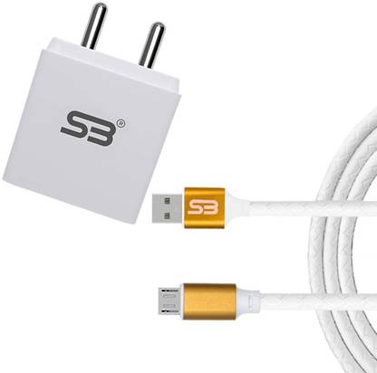 shopbucket 18 W 3 A Wall Charger for Mobile with Detachable Cable
