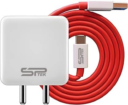 SP TEK 65 W Warp 6 A Wall Charger for Mobile with Detachable Cable