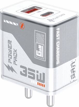 FASTORQ 35 W GaN 3 A Multi-pin Wall Charger for Mobile