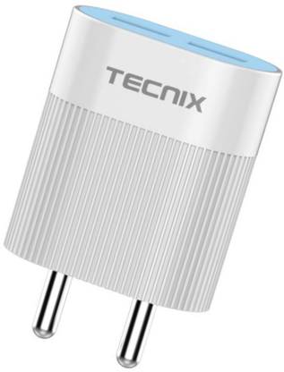 Tecnix 28 W 2 A Wall Charger for Mobile with Detachable Cable