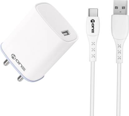 M One 15 W Power Wave Charge 3 A Wall Charger for Mobile with Detachable Cable