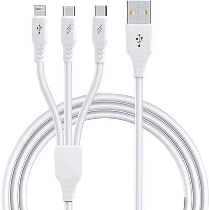 Chias 30 W Quick Charge 3 A Wall Charger for Mobile with Detachable Cable