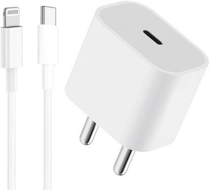 RVAT 20 W PD 3 A Wall Charger for Mobile with Detachable Cable