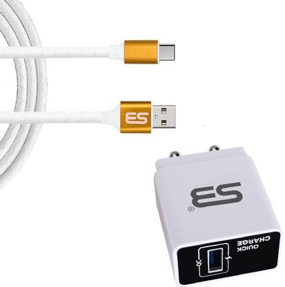 SB 18 W Quick Charge 3.4 A Wall Charger for Mobile with Detachable Cable