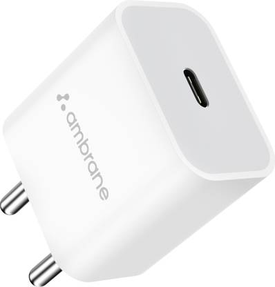 Ambrane 20 W 3 A Wall Charger for Mobile