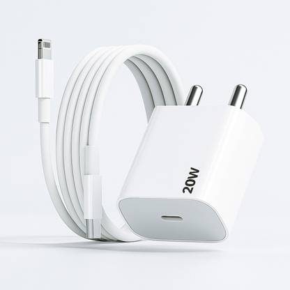 RVAT 20 W HyperCharge 3 A Single Port Mobile Charger with Detachable Cable