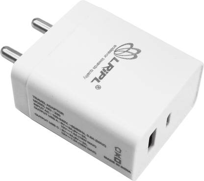 LRIPL 18 W 3 A Wall Charger for Mobile with Detachable Cable