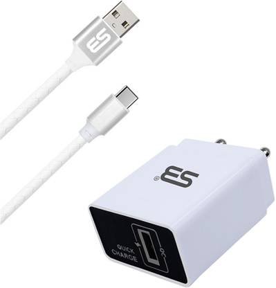 SB 18 W Quick Charge 3.4 A Wall Charger for Mobile with Detachable Cable