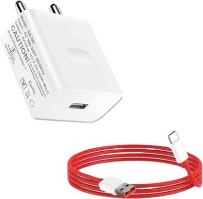 RVAT 80 W SuperVOOC 7.3 A Wall Charger for Mobile with Detachable Cable