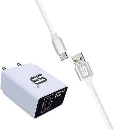 SB 18 W Quick Charge 3.4 A Wall Charger for Mobile with Detachable Cable