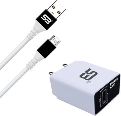 SB 18 W 3.4 A Wall Charger for Mobile with Detachable Cable