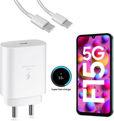 MAK 25 W Quick Charge 3.1 A Wall Charger for Mobile with Detachable Cable