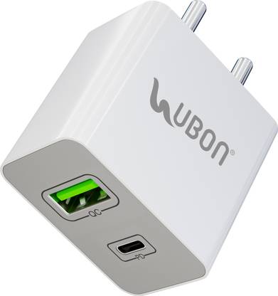 Ubon 25 W Quick Charge 3 A Wall Charger for Mobile