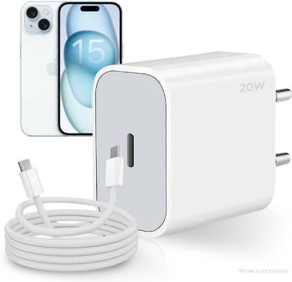 HOMEMO 20 W PD 5 A Wall Charger for Mobile with Detachable Cable