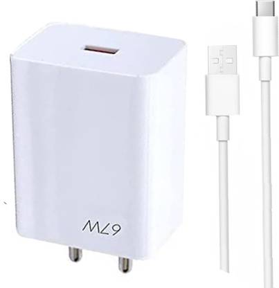 ultraRAP 67 W SuperVOOC 6 A Wall Charger for Mobile with Detachable Cable