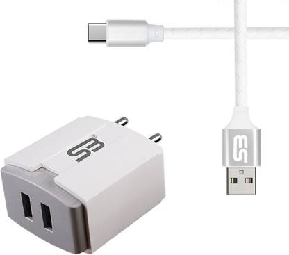 SB 12 W 3.4 A Wall Charger for Mobile with Detachable Cable