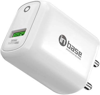 Inbase 30 W SuperVOOC 6 A Wall Charger for Mobile
