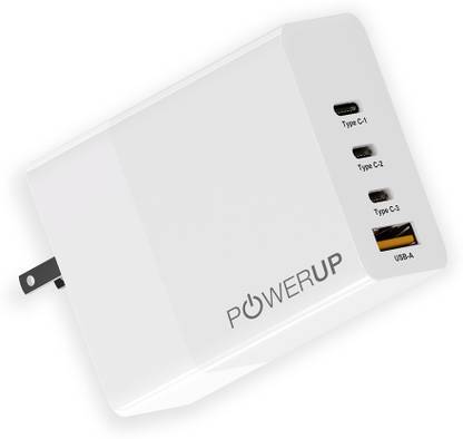 Power Up 120 W GaN 3 A Wall Charger for Mobile