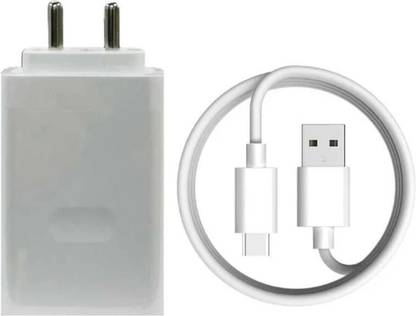OPPO 80 W SuperVOOC 7.3 A Wall Charger for Mobile with Detachable Cable