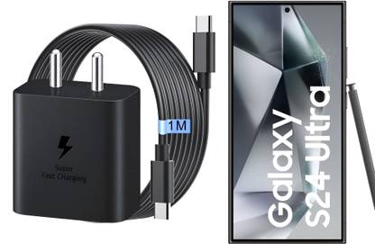 YCNEX 45 W Quick Charge 5 A Wall Charger for Mobile with Detachable Cable